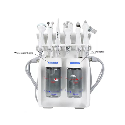 顔洗浄機 6 イン 1 酸素 H2O2 小泡顔洗浄機