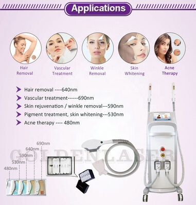 半導体808nmレーザーダイオードレーザー脱毛機 0〜5度と半導体水気冷却システム